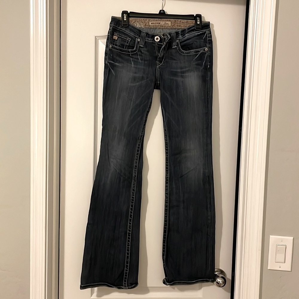 Big Star Sweet Ultra Low Rise Jean Size 27 Long
